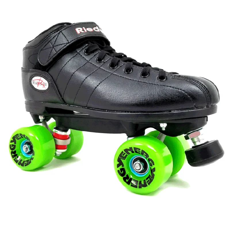 Riedell R3 Roller Skate Black (with Outdoor Wheels)