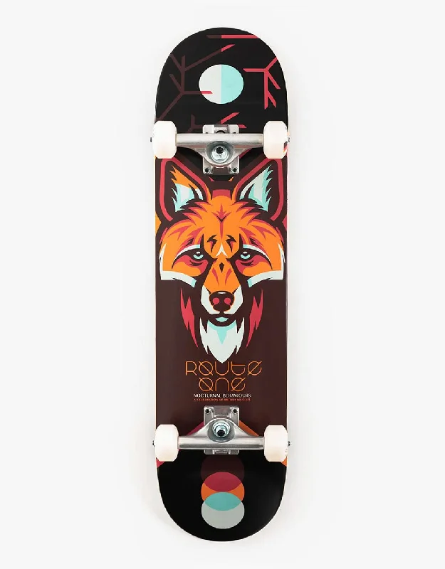 Route One Nocturnal Behaviours 'Fox' Complete Skateboard - 8"