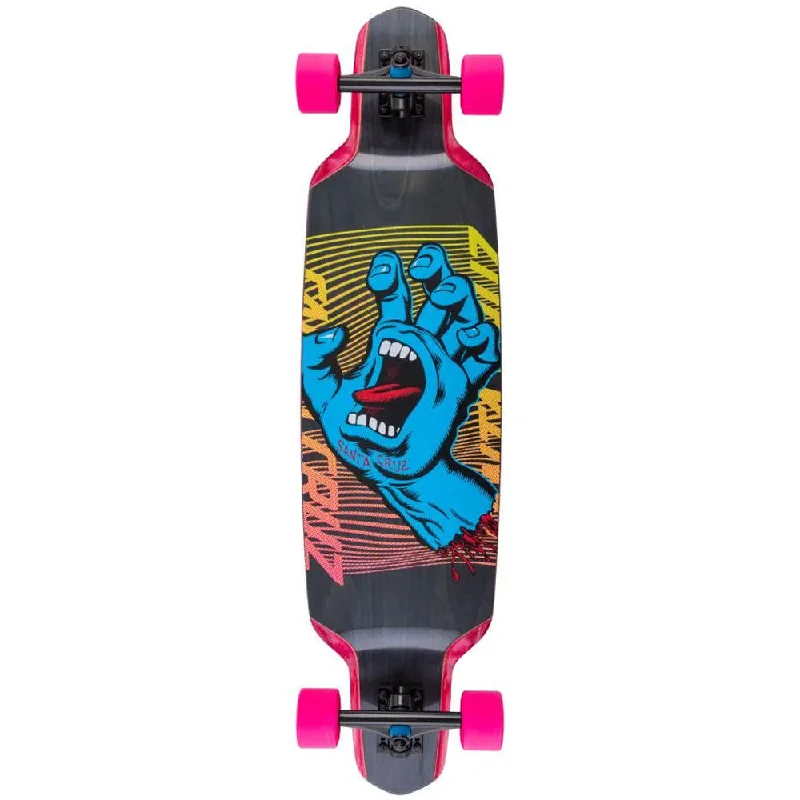 Santa Cruz Split Hand Drop Down Longboard