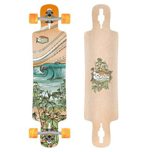 Stella 40” Breaker Drop Through Longboard Complete