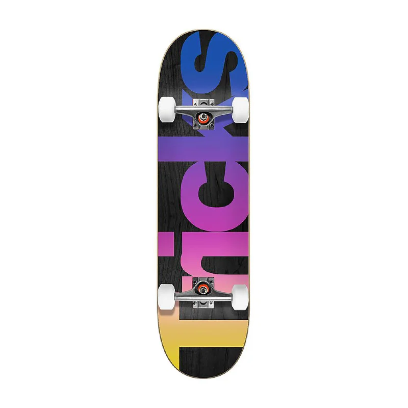 Tricks Multicolour Complete Skateboard - 7.25"