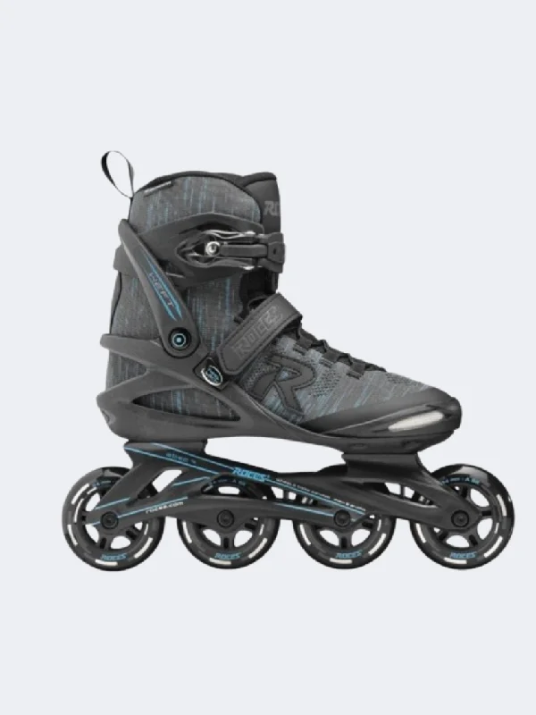 Roces Weft Thread Men In Line Sk Roller Skates Black/Blue