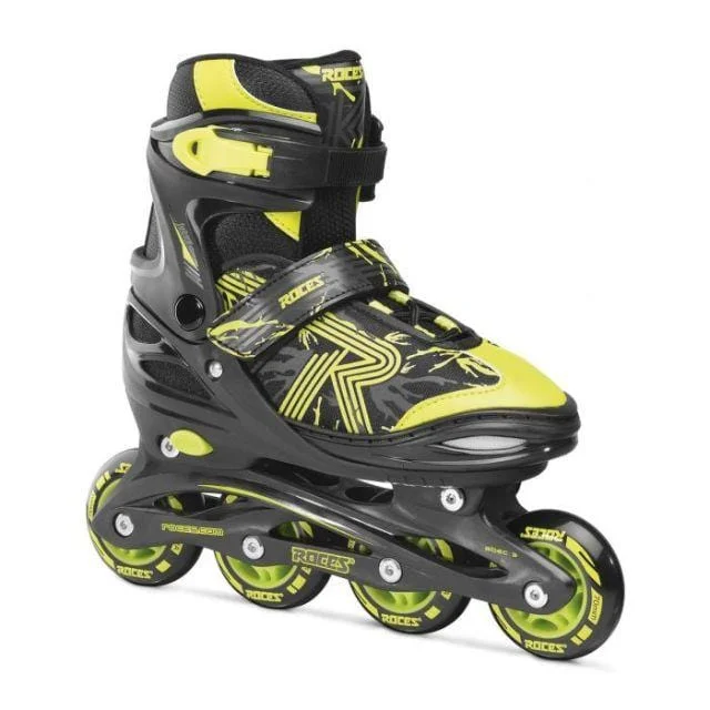 Roces Jokey 3.0 Roller Skates Black/Yellow