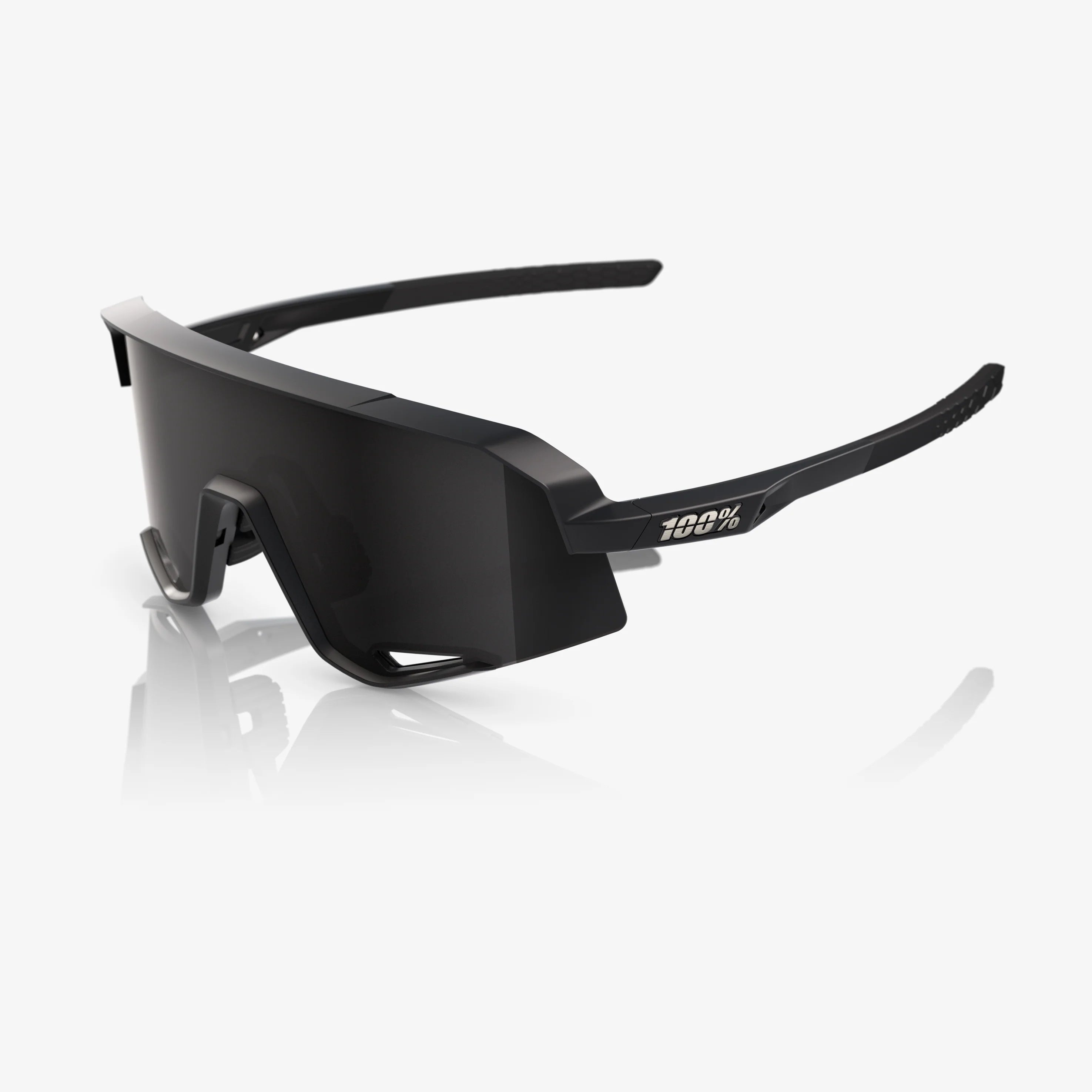 100% Slendale Matte Black, Smoke Lens