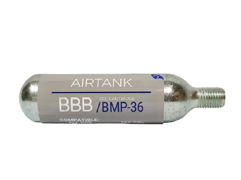 BBB CO2 Threaded Cartridge AirTank BMP-36 16g