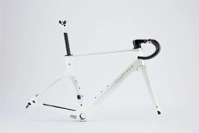 Chapter2 Aero KOKO Carbon Disc Brake Frameset White + Grey - Options