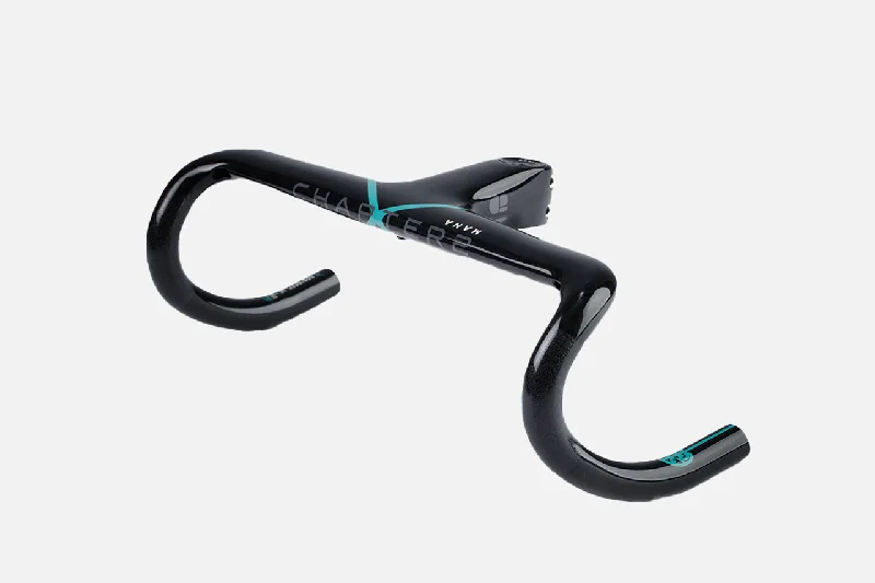 Chapter2 MANA2 Carbon Handlebar Black + Aqua - Various Sizes