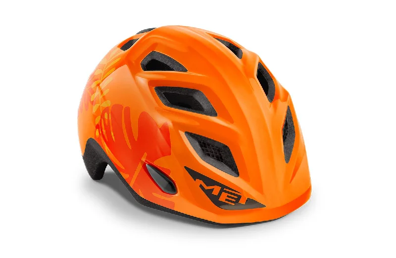 MET Kid's Helmet Elfo Genio Orange Jungle