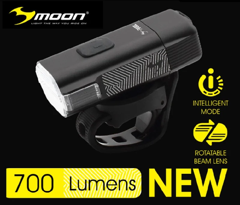 Moon Front Light Rigel 700 Lumens USB C Rechargeable