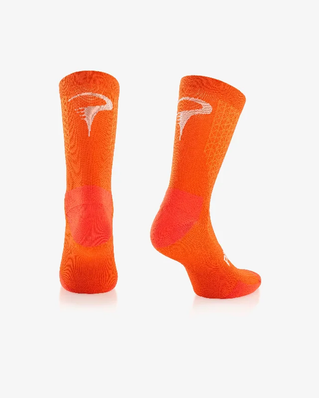 Pinarello Performance Cycling Socks, Orange - M (40/43)