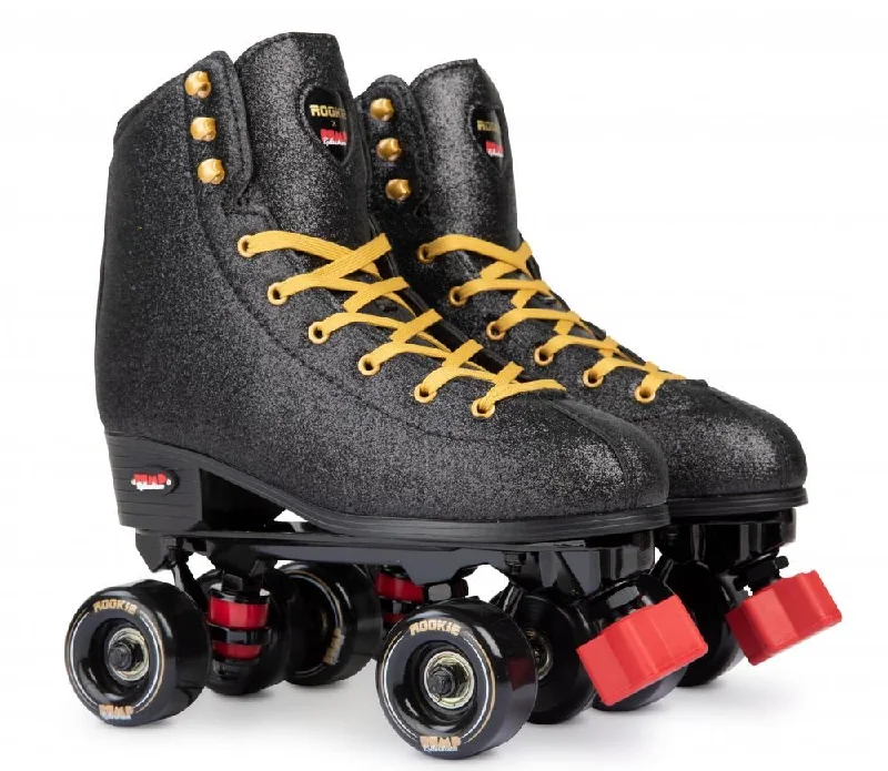 Rookie Quad Skate Rollerskates BUMP Rollerdisco - Black