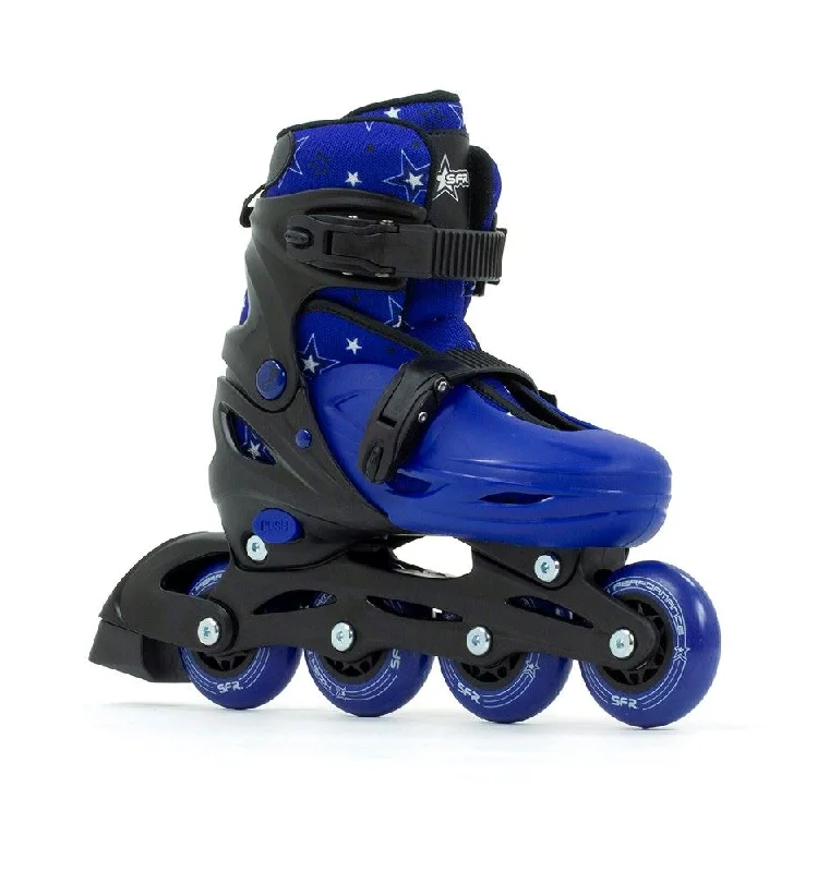 SFR Plasma Adjustable Inline Skates - Black / Blue