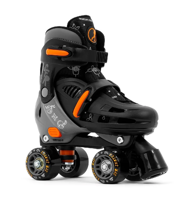 SFR Storm V Adjustable Children's Quad Roller Skates - Ninja