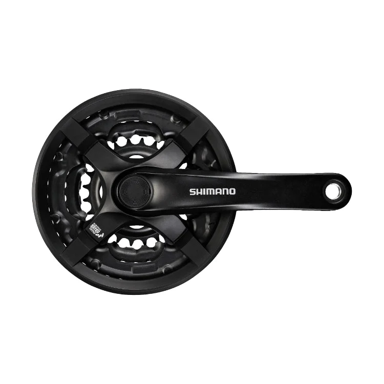 SHIMANO Crankset FC-TY501 170mm w/o BB w/CG Black 42x34x24T 48x38x28T