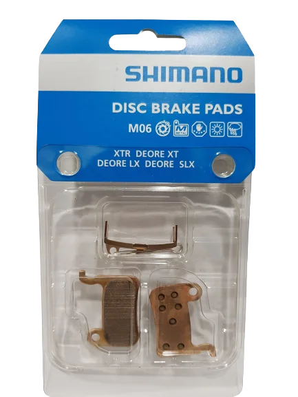 SHIMANO Disc Brake Pad Metal M06 - BR-M965 METAL PAD (M06) & SPRING