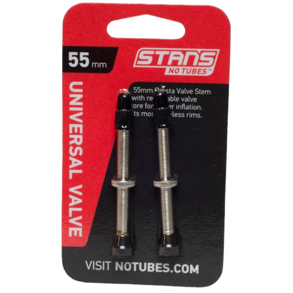 Brass Valve Stem 55mm (2 Pack)