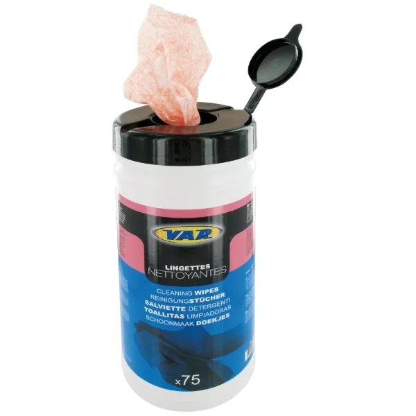 VAR NL-76800 Cleaning Wipes (75)